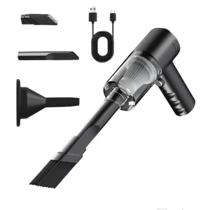 Aspiradora Inalámbrica 2 en 1 para Coche y Hogar – Portátil y Recargable 120W